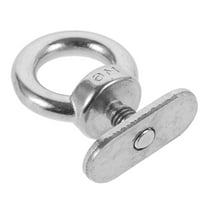 GOOHOCHY Heavy Duty Full Stainless Steel Eye Bolt Eyelet Kayak Track Mount Rail Tie Down Eyelet To Hold Your Bungee Cord Or Ropes Anchoring