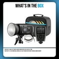 thumbnail image 7 of Westcott FJ400-SE Studio Strobe 400Ws (110V) Bundle with FJ-X3 M Universal Wireless Flash Trigger with Multi-Brand Camera Mount (2 items), 7 of 7