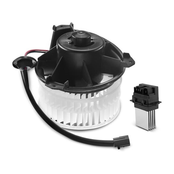 Front HVAC Blower Motor and Resistor Kit 2 - Compatible with 2001 - 2004 Dodge Grand Caravan 2002 2003