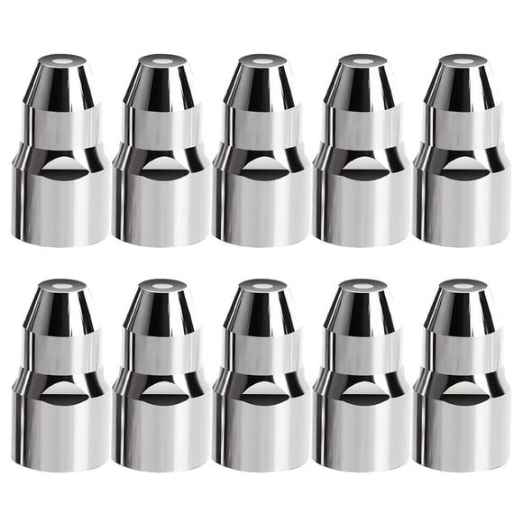 Buse de Découpe au Plasma P80 et Ensemble d'Électrodes pour Coupeur au Plasma LGK-100 - Buse en Acier Inoxydable de 10 Pcs avec Noyau d'Électrode en Cuivre