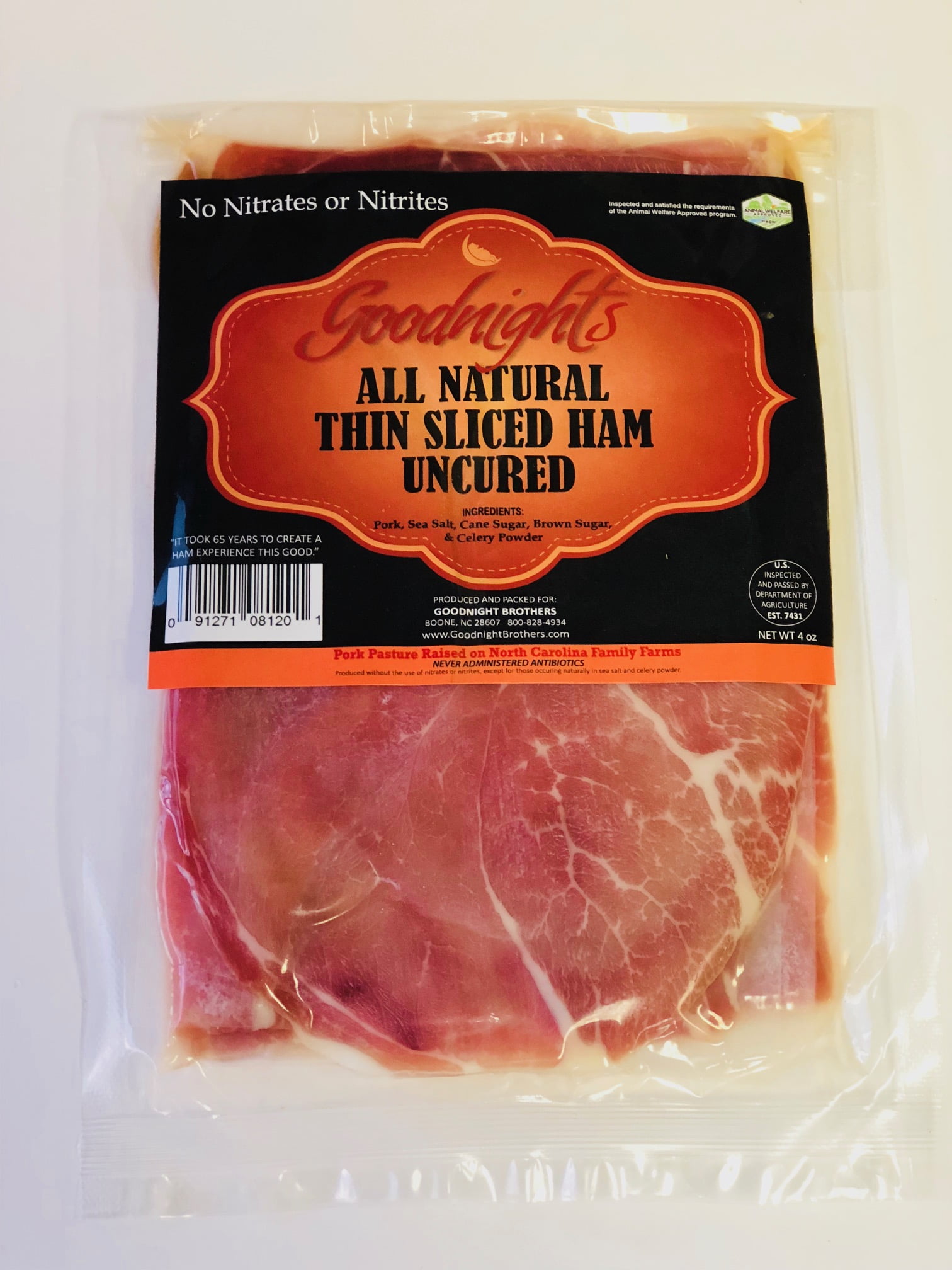 Goodnights All Natural Thin Slice Ham