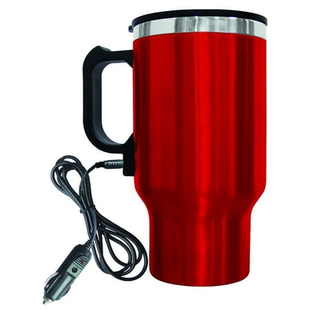 Brentwood Electric Coffee or Tea Mug with Car Wire Plug,