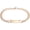 Rose Gold, variant on Custom ID Bracelets for Men Women, Personalized Custom Engraving Name Stainless Steel ID Engravable Bracelets Chain with Bag for Christmas Jewelry Gift