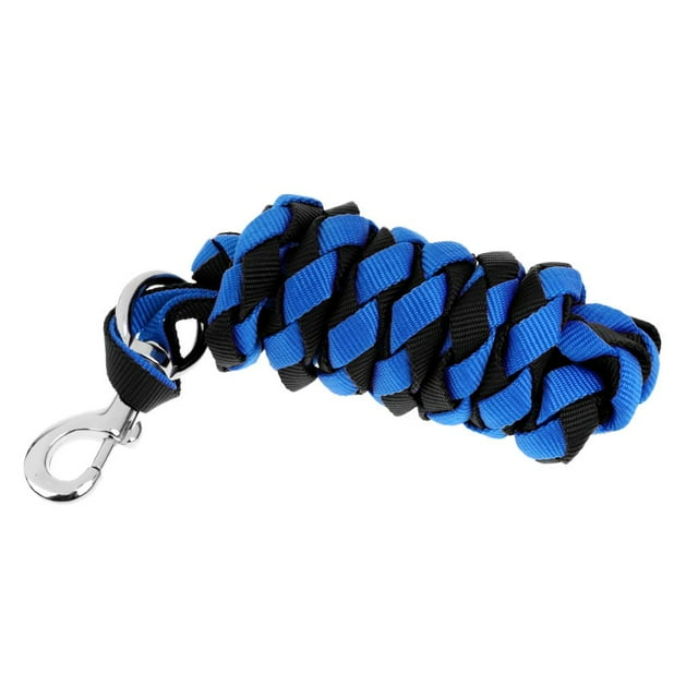 LOVIVER Heavy Duty Horse Riding Equestrian Lead Rope with Sturdy Clasp 3 Sizes 2.5 2.5 meters