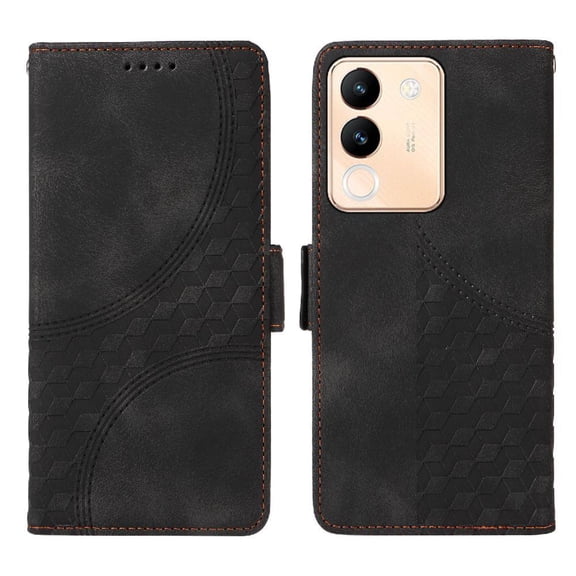Funda GANGXUN para Vivo V30 Lite 5G con diseño acolchado elegante, cuero PU, protección total y ajuste preciso
