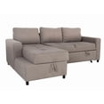thumbnail image 1 of Sala Modular Cama con Baul Anete - Gris Claro, 1 of 11