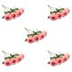 thumbnail image 2 of Flores rosas de seda Advancent 10 piezas ecológicas para bodas y decoraciones del hogar, 2 of 6