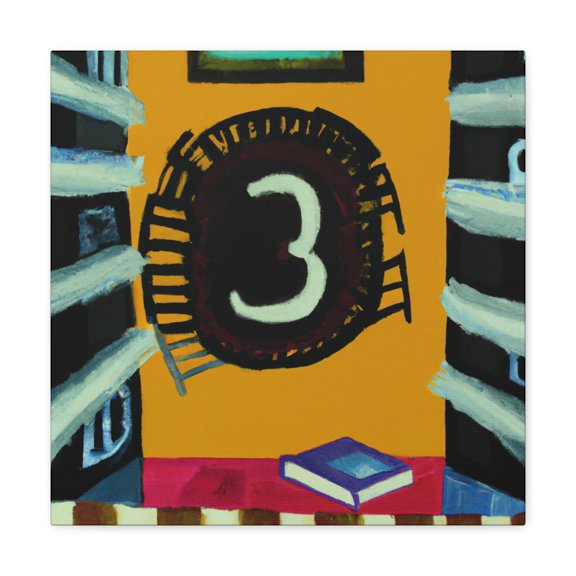 Film Countdown Rendering - Canvas