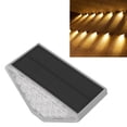 thumbnail image 1 of Outdoor  Solar Step Light, Energy Conservation IP68 Waterproof Garden Decoration LED 2 Set Waterproof Solar Step Lights 12pcs Lamp Chips  For Front Door, 1 of 8