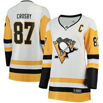 Women's Fanatics Sidney Crosby White Pittsburgh Penguins  Breakaway Jersey