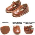 thumbnail image 4 of Toddler Little Girl Mary Jane Dress Shoes - Ballet Flats for Girl Party School Shoes, 4 of 6