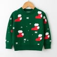 thumbnail image 5 of Christmas Sweaters for Women Cozy Winter g_irls Knit Sweater Festive Holiday Sock Design Soft Yarn Pullover Top For Toddlers And k`ids Everyday Casual Wear Ugly Christmas Sweaters, 5 of 5