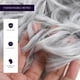 thumbnail image 4 of GOOHOCHY Moño falso, moño rizado, peine, pinza, cola de caballo, moño, extensión de cabello, 4 of 8