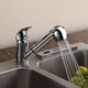 thumbnail image 1 of Grifo de cocina extensible con ducha y grifo mezclador para lavabo, 1 of 5