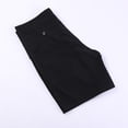 thumbnail image 2 of JUUYY Mens Shorts Casual Pleated Front Cotton Golf Shorts with Pockets Solid Lightweight Summer Classic Work Dress Shorts for Men Black L, 2 of 5
