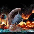 thumbnail image 1 of Luces decorativas de murciélago de calabaza de resina de Halloween, lámpara de luz nocturna, linternas de decoración de Halloween, 1 of 5