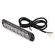 thumbnail image 4 of Luces Estroboscópicas De Emergencia, Lente De PC Advertencia De Seguridad Barra De Luces Intermitente Disipación De Calor Base De aleación De Aluminio Impermeable 6 Piezas LED, 4 of 7