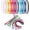 Colorful, variant on 15 count Thin Elastic Headbands, Non Slip Running Headbands For Women And Men (Multi-Colored)