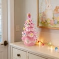 thumbnail image 5 of Lksixu Easter Eggs Tree Figurine, Easter Decorations, 6.3 Inch Resin Egg Tree with Colorful LED Light Bulbs, Battery Operated Handcrafted Light Up Tabletop Ornaments for Desk Shelf Cabinet, 5 of 7