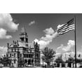 thumbnail image 2 of Highsmith, Carol 32x23 White Modern Wood Framed Museum Art Print Titled - The Hopkins County Courthouse in Sulphur Springs-Texas, 2 of 4
