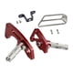 thumbnail image 2 of 2 reposapiés traseros para motocicleta, accesorio para ciclismo Rojo, 2 of 9