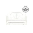 thumbnail image 2 of DHP Ivorie Metal Daybed with Trundle, 2 of 9