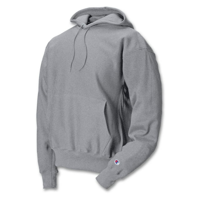 Champion Chandail à Capuchon en Molleton Reverse Weave pour Hommes, TTG, Gris Oxford