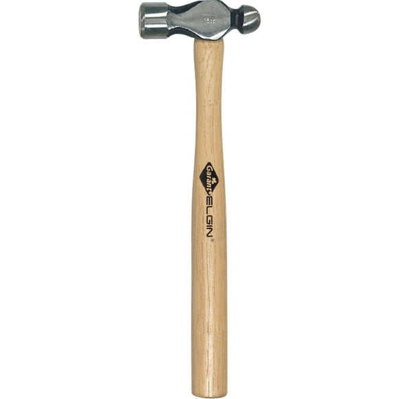 Ball Pein Hammer, 24 oz. Head Weight, Wood Handle Each