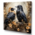 thumbnail image 2 of Designart "Regency of the Golden Crow II" Landscapes Canvas Wall Art, 2 of 5