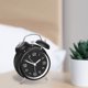 thumbnail image 3 of Despertador Negro Reloj Despertador De Doble Campana Con Luz Nocturna, Esfera Grande De 4 Pulgadas, Reloj Despertador De Cuarzo Analógico Con Alarma Fuerte, Sin Tictac, Silencioso Jormftte 2034713-3, 3 of 7
