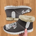 thumbnail image 2 of FUIALDOLG Cute Animal Print Mini Boots for Women Winter Warm Fuzzy Boots Comfort Snow Boots with Fur Lined Ankle Booties Waterproof Fall Boots Fashion Combat Boots Ankle Booties for Women, 2 of 9