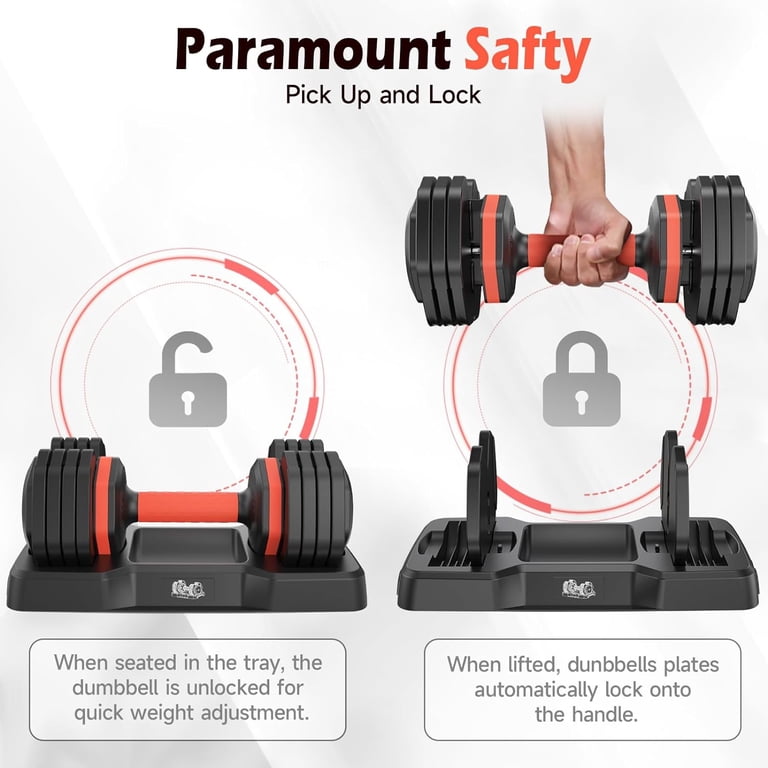 Upgo 55 Lb Adjustable Dumbbell photo 5