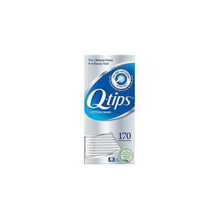 Q-tips Cotton Swabs For Beauty And First Aid And Baby Care 170 Each Pack Of 2