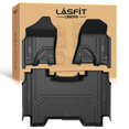 thumbnail image 1 of Alfombrillas LASFIT para Ram 1500 Crew Cab 2019-2024, color negro, 1 of 9