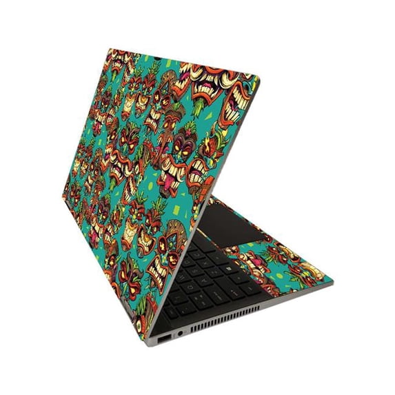 MightySkins HPPX3601420-Crazy Tikis Skin for HP Pavilion X360 14 in. 2020 - Crazy Tikis