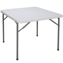 WSSYzyzf 3ft Folding Table Portable for Indoor or Outdoor Picnic, Party, or Camping, Lightweight with Durable Surface, Easy to Set Up and Clean, Compact for Storage and Transport