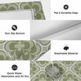 thumbnail image 6 of Sage Green Boho Outdoor Rug for Patio/Deck/Porch, Non-Slip Large Area Rug 6 x 9 Ft, Farmhouse Chic Abstract Patterned Indoor Outdoor Rugs Washable Area Rugs, Reversible Camping Rug Carpet Runner, 6 of 8