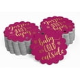 thumbnail image 2 of Inkdotpot Pack Of 50 Real Gold Foil Paper Tags Baby It's Cold Outside Baby Shower Favor Hang Tags, 2 of 6