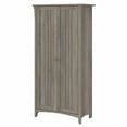 thumbnail image 1 of Pemberly Row Engineered Wood Bathroom Storage Cabinet with Doors in Gray, 1 of 7