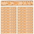 thumbnail image 1 of 20Pcs Wooden Kids Rulers Measuring Wood Rulers Precise Student Rulers School Accessory, 1 of 9