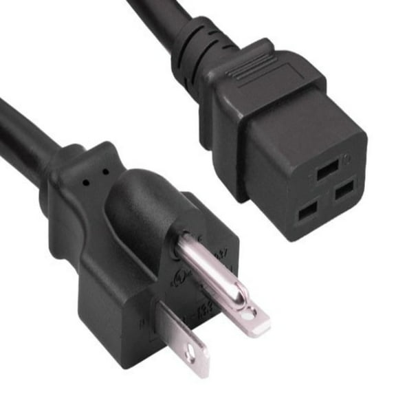 SANOXY Cables and Adapters; 15ft 12 AWG 20A 250V Power Cord (NEMA 6-20P to IEC 320 C19)