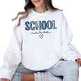 thumbnail image 4 of School Nurse Graphic Sweatshirt, Women's Casual Long Sleeve Pullover, 4 of 6