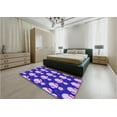 thumbnail image 5 of Ahgly Company Machine Washable Indoor Rectangle Transitional Bright Lilac Purple Area Rugs, 2' x 5', 5 of 7