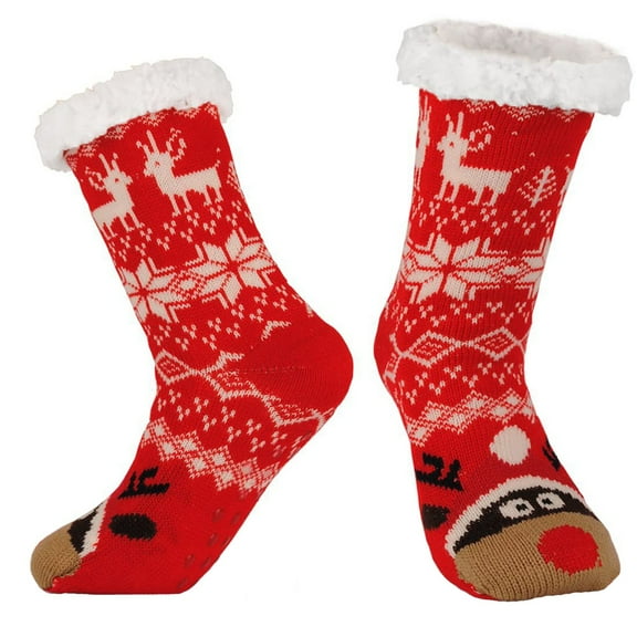 DQRPSEETB Christmas Print Socks for Men Or Women Casual Performance Cotton Pad Sports Leisure Warm Socks for Women Men