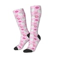 thumbnail image 2 of Fotbe Sunflower Rabbit print Women's Men's Novelty Crew Socks Cotton Socks Knee High Socks for Walking,Running,Nurses,Pregnancy, 2 of 8