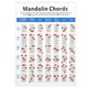 thumbnail image 2 of Tabla de acordes de mandolina, Tabla práctica de acordes de mandolina Acordes de mandolina Notas de acordes de mandolina Probado y confiable, 2 of 12