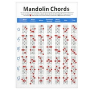Mandolin Chords, Mandolin Fret Board Chart Coated Mandolin Chord Notes Practical  For Beginners
