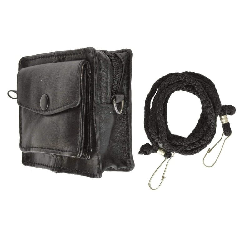 cigarette case with lighter holder Genuine Leather Cigarette Case/Pouch Lighter Holder 123 Black