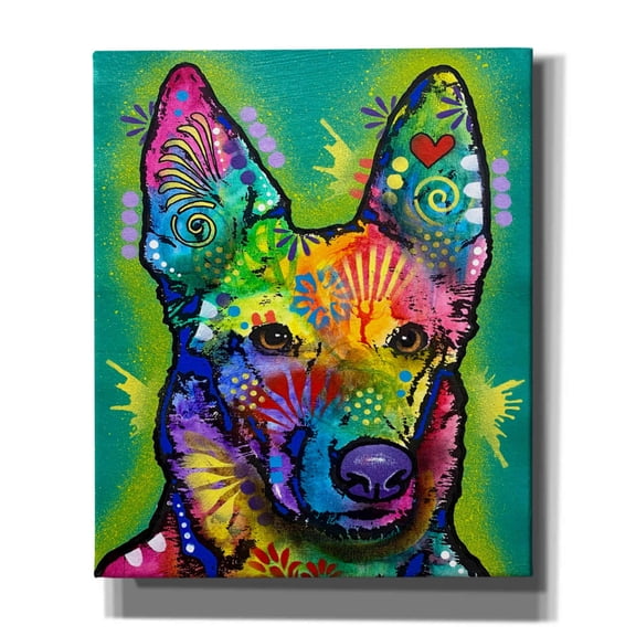 Epic Graffiti 'I See What You Did There' by Dean Russo, Canvas Wall Art, 20"x24"
