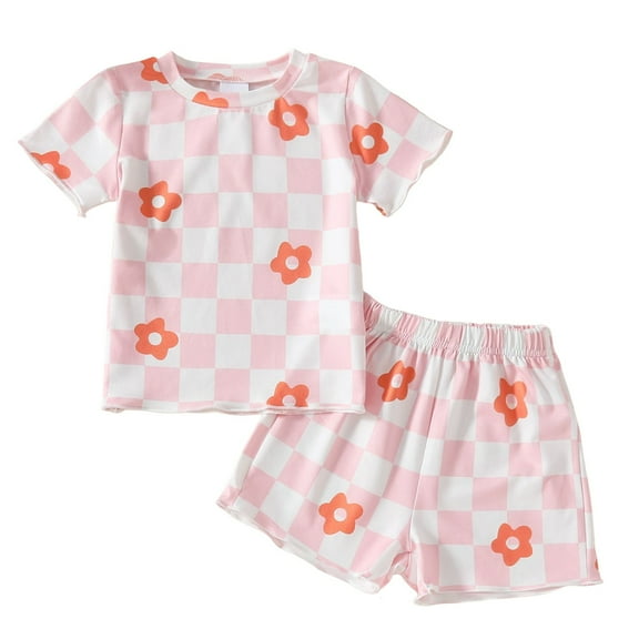 Kogui Toddler Boys Pajamas Boys' Regular Fit Print Pajamas - Basic Sleep & Lounge Wear Size 1T 2T (Blue,1-2 Years)